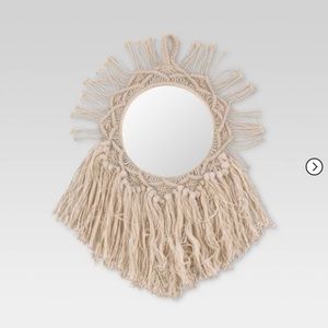 Round Macrame Woven Cotton Wall Art - Opalhous